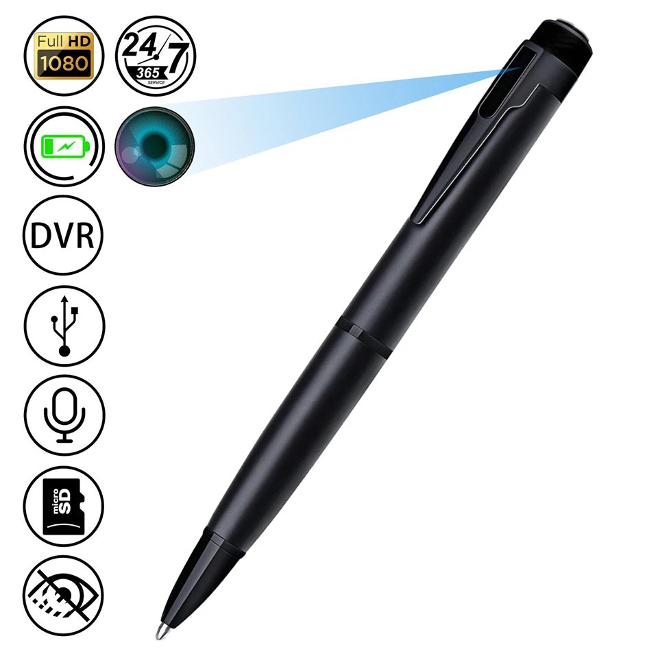 Spy Pen Camera - Hidden Camera Pen With Audio & Loop Recording Spy Pen Camera - Hidden Camera Pen With Audio & Loop Recording