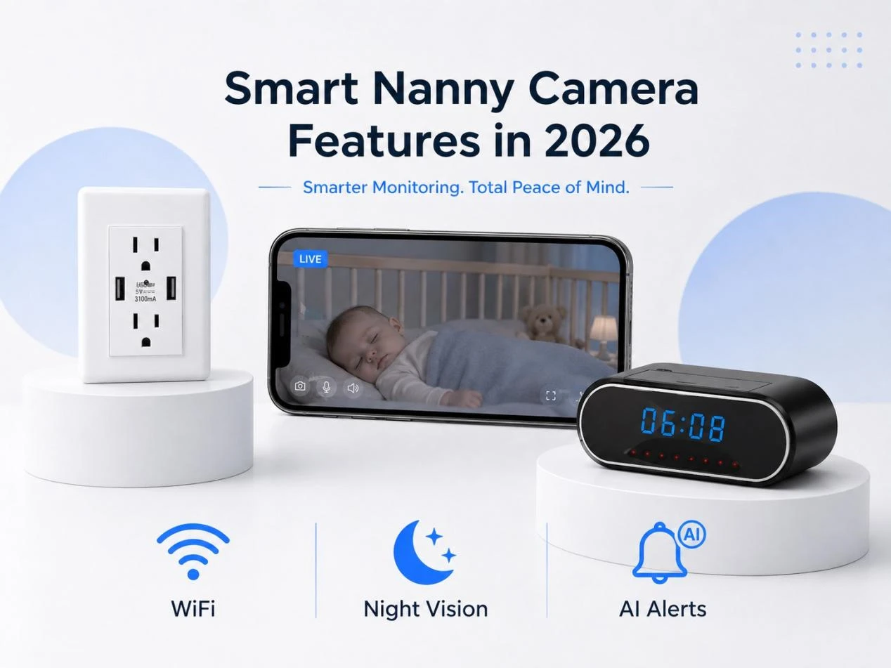 Smart nanny camera features in 2026 including WiFi, night vision, and AI alerts Smart nanny camera features in 2026 including WiFi, night vision, and AI alerts